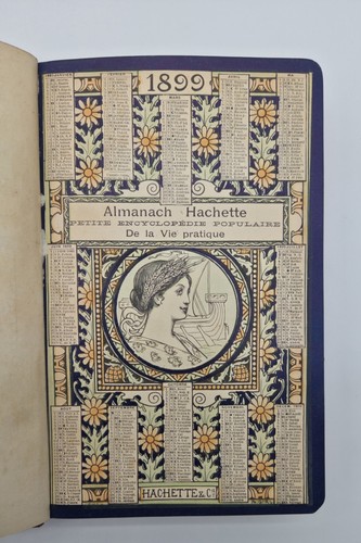 Almanach hachette 1899 petite - almanach,