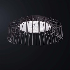 Plafonnier Moderne Noire Avec