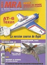 MRA N°784 PLAN : PIPER CUB J3 / AT-6 TEXAN / DIMORPHODON / SKYRAY DE SCORPIO
