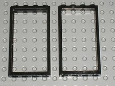 Cadre de porte LEGO black door frame 60596 / Set 10937 8404 10182 2505 10224 ...