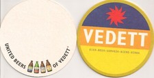 VEDETT - sous-bock "United Beers of VEDETT"