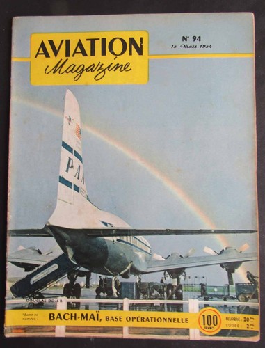 Aviation magazine 1954 - magazine,