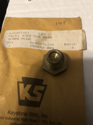 Stihl pressure washer screw - stihl,