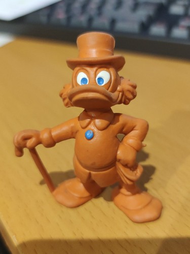 Figurine picsou orange bully - figurine,