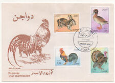 FDC enveloppe 1er jour Algerie 1990 Faune les animaux de la ferme