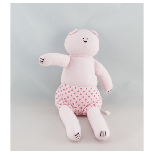 Doudou ours chat rose short - , à
