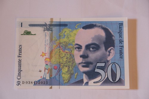 France billet francs - france:,