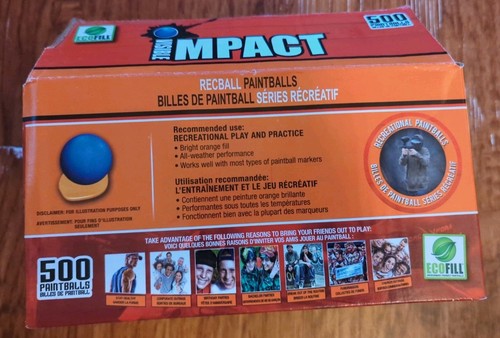 Visible impact recball - visible,