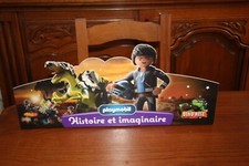 LOT n°3 / PLV PLAYMOBIL HISTOIRES & DINO / DECO CHAMBRE ENFANT COLLECTION PLAYMO