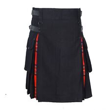 Homme Hybride Cuir Bretelles