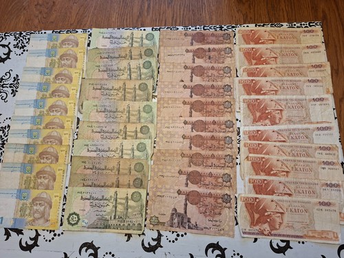 Lot 100 billets pays du - 100,