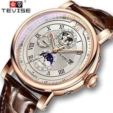 Montre mécanique cuir - montre,