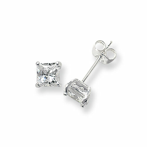 Argent sterling 5mm carré - sterling,