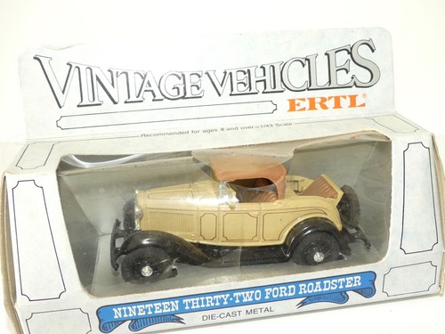 Ford roadster 1932 ertl - roadster,