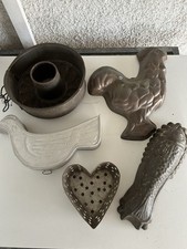Lot moules anciens tôle et - moules,