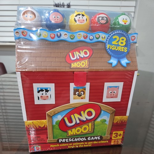 Mattel uno moo preschool game - uno,