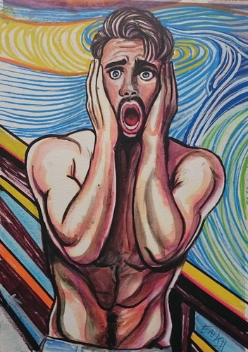 Cry baby tribute munch - baby,, nu