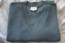 pull bleu pétrole, taille L