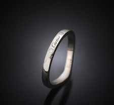 Cartier Ballerine Alliance Platine Diamants 3P 48 2MM 7241677532 75683733