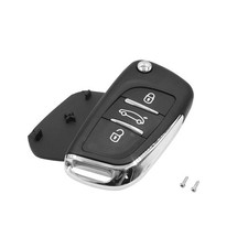 3 boutons coupés porte-clés