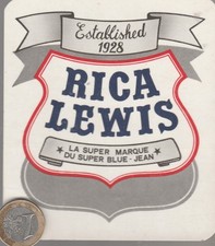 Autocollant. C22 jean's. RICA LEWIS