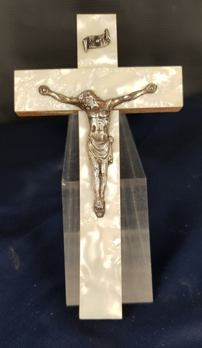Petit crucifix nacre - crucifix,