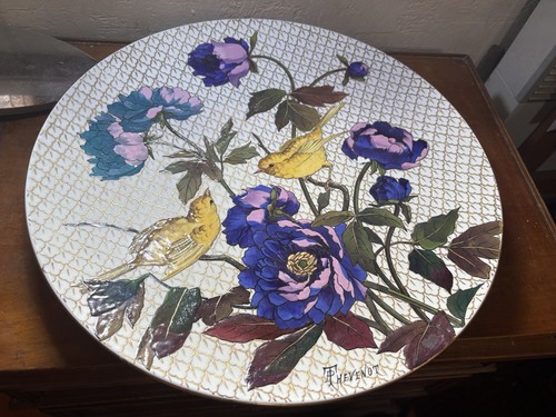 Plat porcelaine art nouveau - porcelaine,