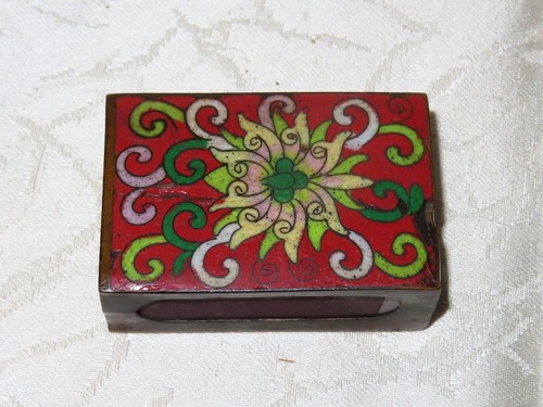 Boîte allumettes antiques - boîte, d'allumettes