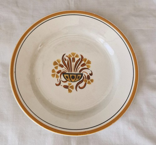Assiette ancienne creil - creil, et