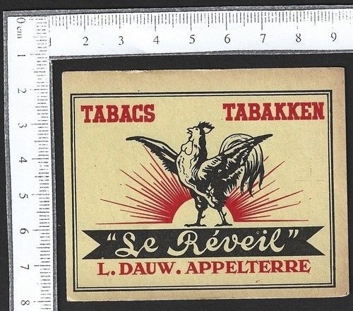 Vintage advertisement label - ,