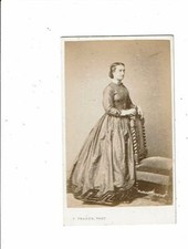 photographie cdv femme VICTOR