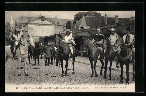 Cpa bourges fêtes - bourges,,