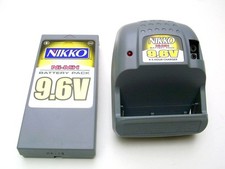Nikko Evo Chargeur et Batterie 9,6 V - Accu NIKKO d'origine - Battery 9.6V