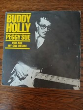 VEND 45T BUDDY HOLLY PEGGY SUE-YOU ARE MY ONE DESIRE