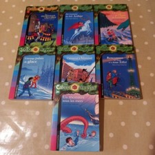 lot de 7 livres la cabane magique Mary Pope Osborne Bayard Poche jeunesse 