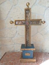 Grande croix reliquaire en