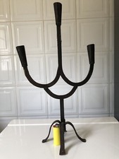 Ancien Grand Bougeoir Fer