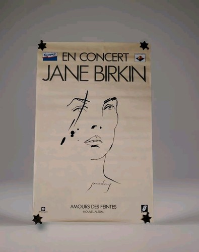 Belle affiche jane birkin - jane,