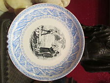 ancienne assiette faience de