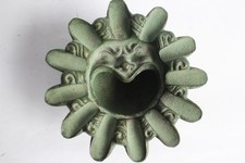 Cendrier bronze patine verte