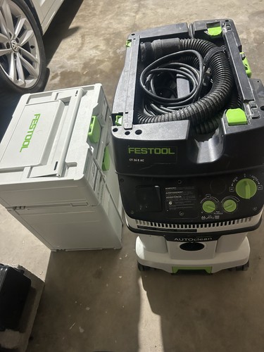 Festool dust extractor with - dust,