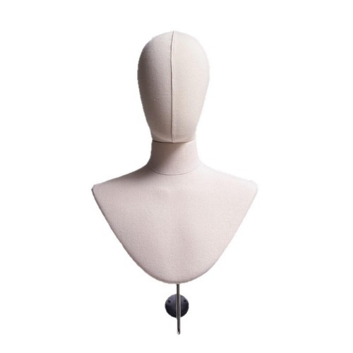 Buste mural mannequin tissu - buste,