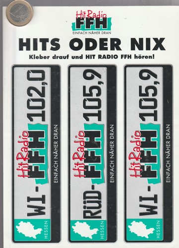 Autocollant radio hit - radio.,