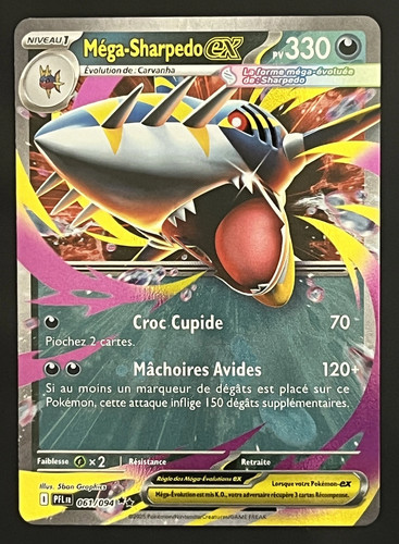 Méga sharpedo ex - 🇫🇷,