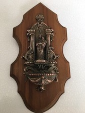 bénitier ancien Mural Bronze