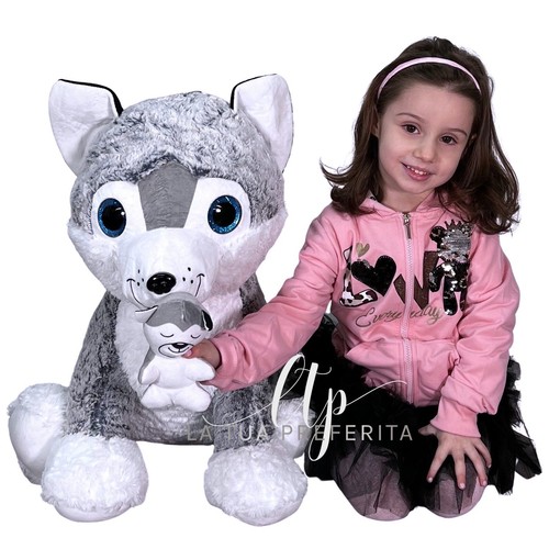 Siberian husky chien peluche - siberian,