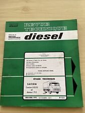 Revue Technique CAMIONS SAVIEM S G 5 D