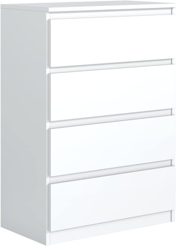 Commode blanche mat avec - blanche,