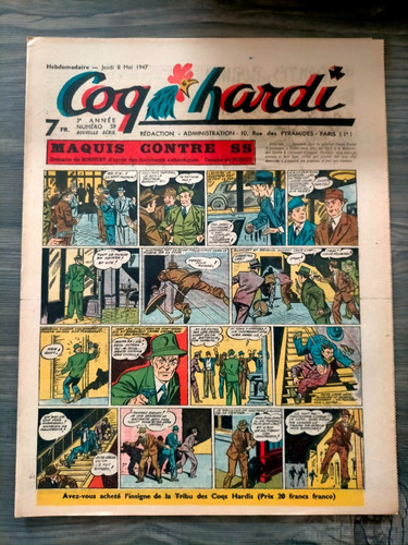 Coq hardi lariflette les 3 - hardi,