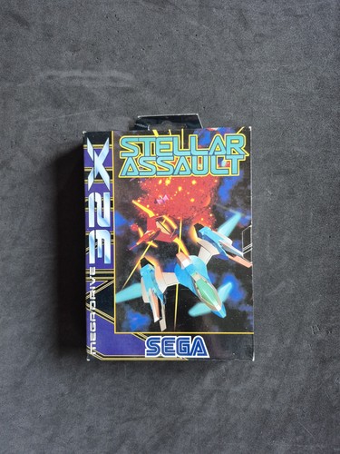 Jeu stellar assault - stellar, megadrive
